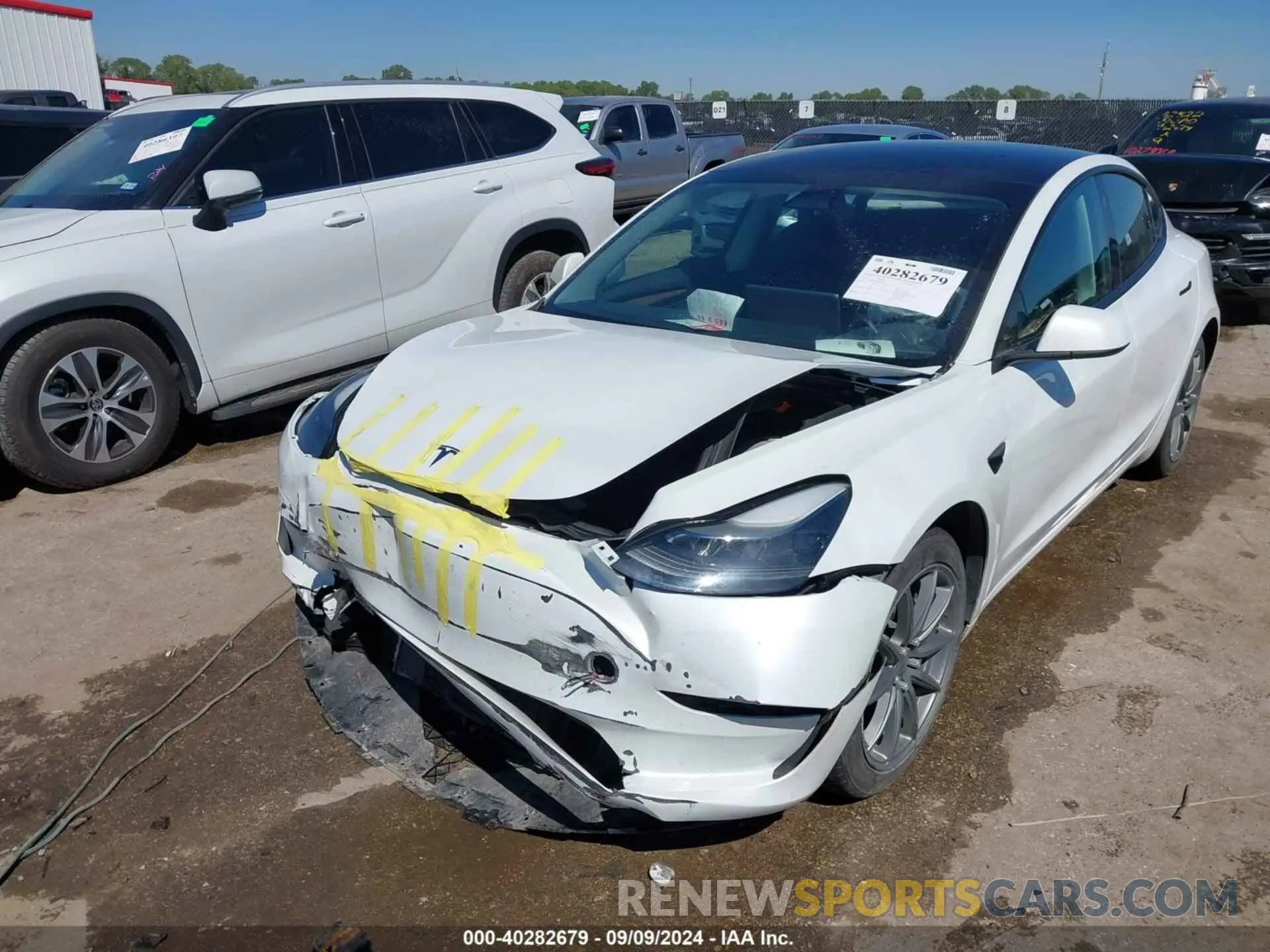 6 fotografías del automóvil dañado 5YJ3E1EA4PF475426 TESLA MODEL 3 2023