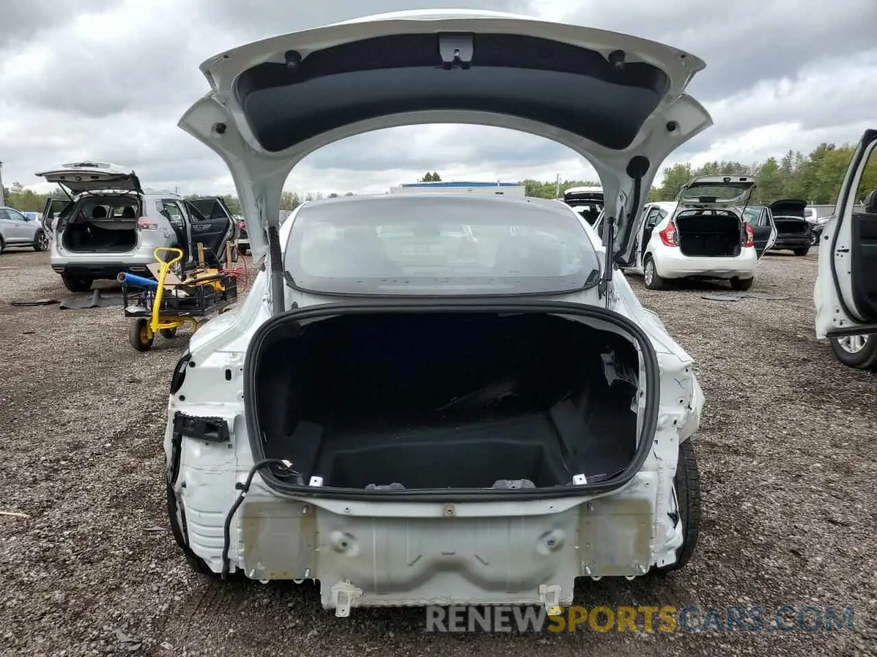 6 fotografías del automóvil dañado 5YJ3E1EA4PF482554 TESLA MODEL 3 2023