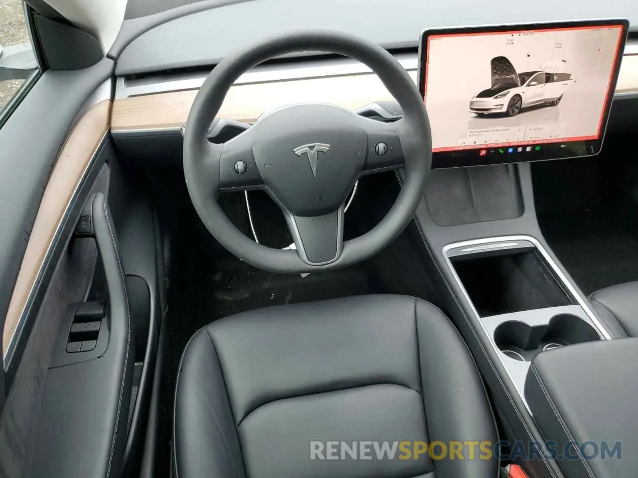 8 fotografías del automóvil dañado 5YJ3E1EA4PF482554 TESLA MODEL 3 2023