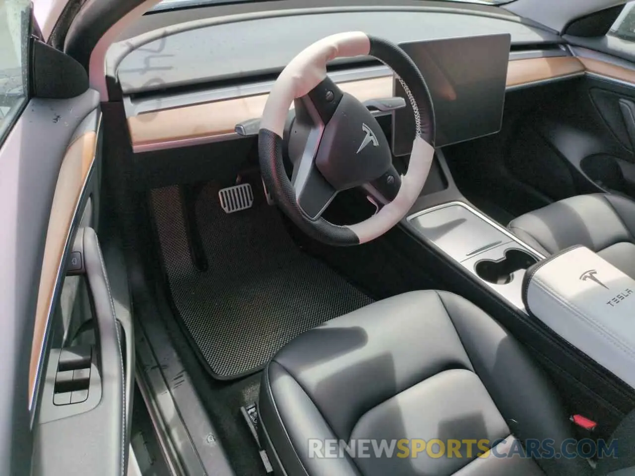 8 fotografías del automóvil dañado 5YJ3E1EA4PF484725 TESLA MODEL 3 2023