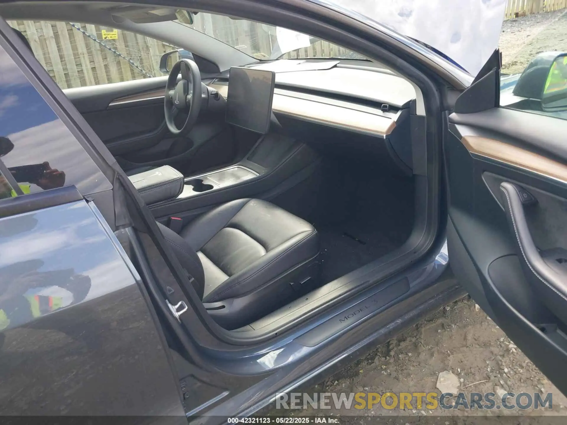5 fotografías del automóvil dañado 5YJ3E1EA4PF515844 TESLA MODEL 3 2023