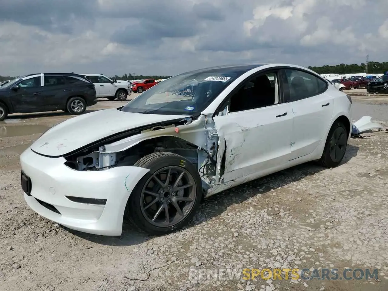 1 fotografías del automóvil dañado 5YJ3E1EA4PF547466 TESLA MODEL 3 2023