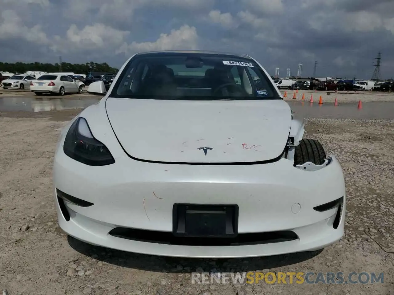 5 fotografías del automóvil dañado 5YJ3E1EA4PF547466 TESLA MODEL 3 2023