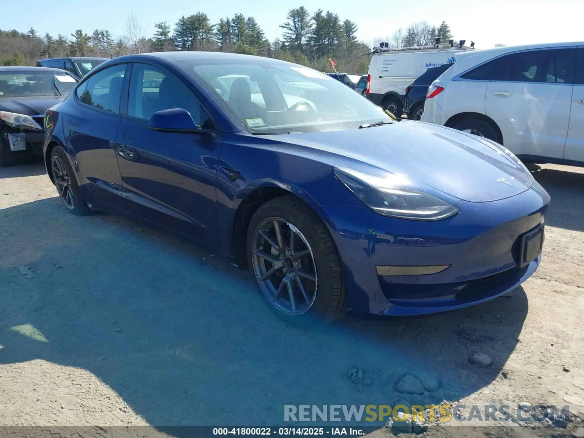 1 fotografías del automóvil dañado 5YJ3E1EA4PF554837 TESLA MODEL 3 2023