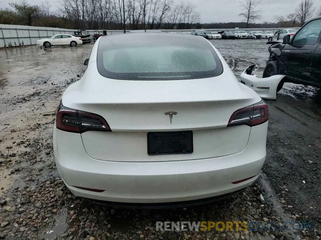 6 fotografías del automóvil dañado 5YJ3E1EA4PF556071 TESLA MODEL 3 2023