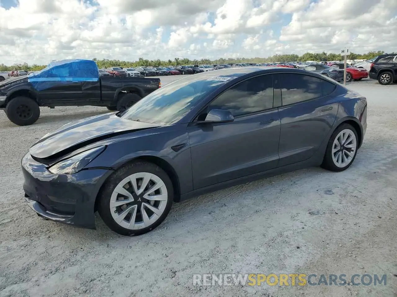 1 fotografías del automóvil dañado 5YJ3E1EA4PF558094 TESLA MODEL 3 2023