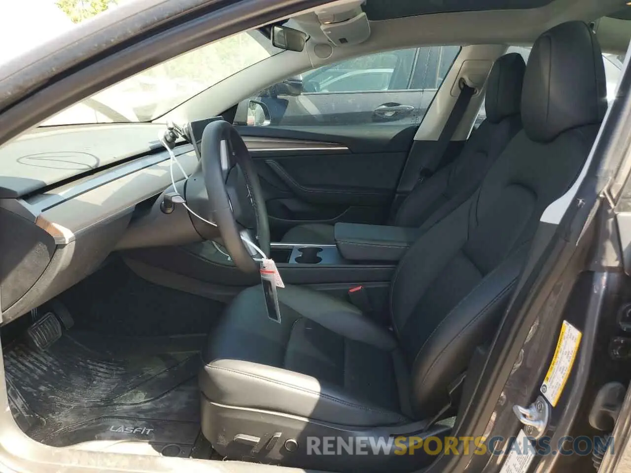 7 fotografías del automóvil dañado 5YJ3E1EA4PF559309 TESLA MODEL 3 2023
