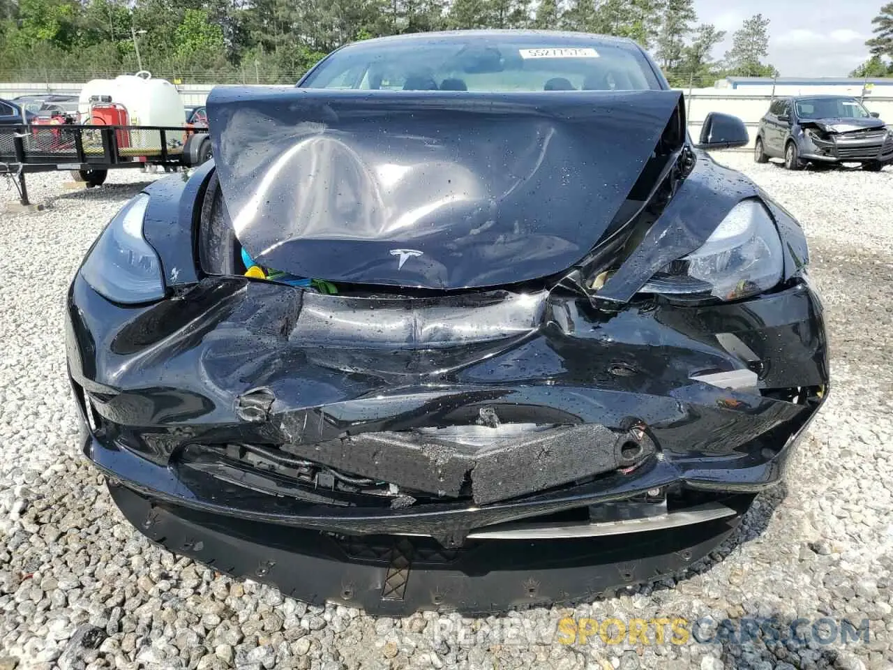 5 fotografías del automóvil dañado 5YJ3E1EA4PF559424 TESLA MODEL 3 2023