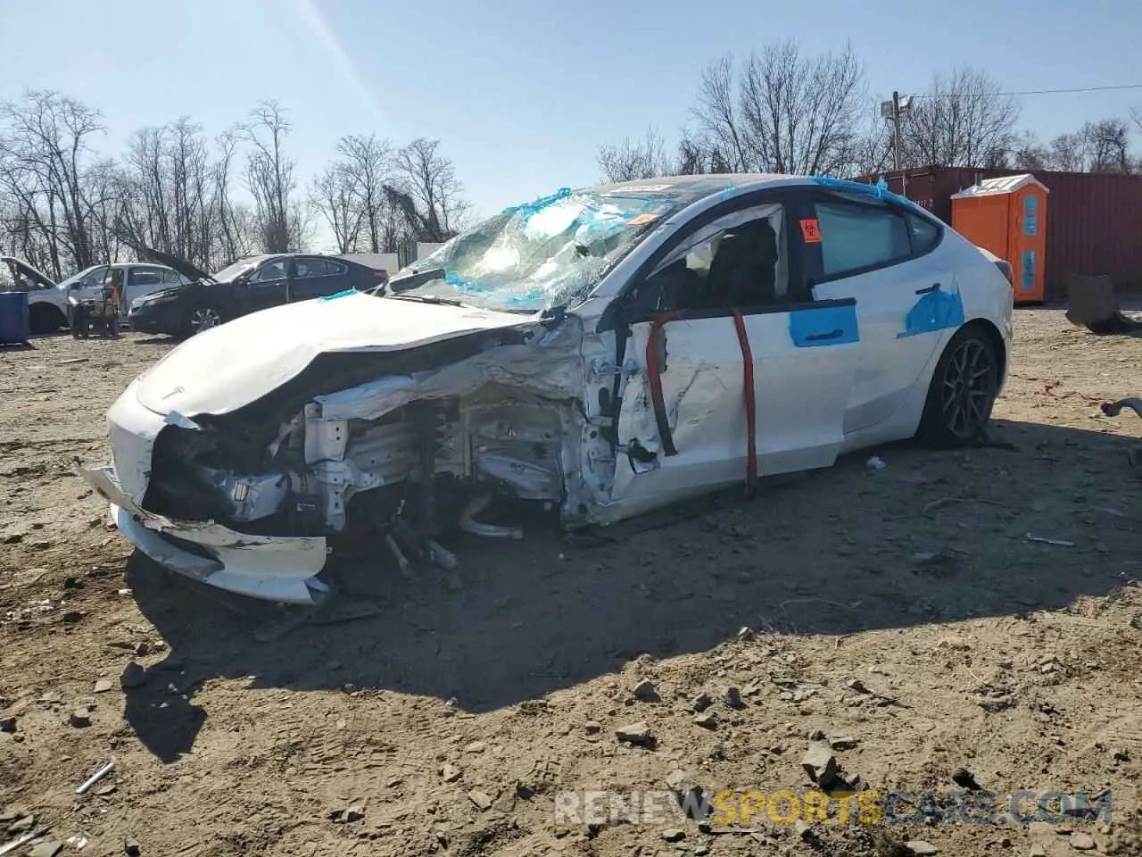 1 fotografías del automóvil dañado 5YJ3E1EA4PF566177 TESLA MODEL 3 2023