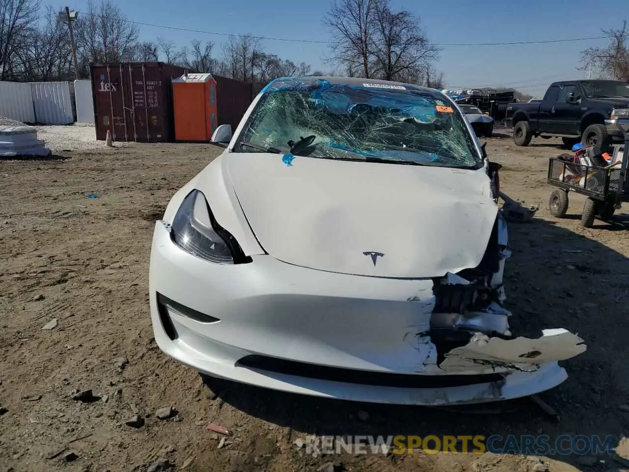 5 fotografías del automóvil dañado 5YJ3E1EA4PF566177 TESLA MODEL 3 2023