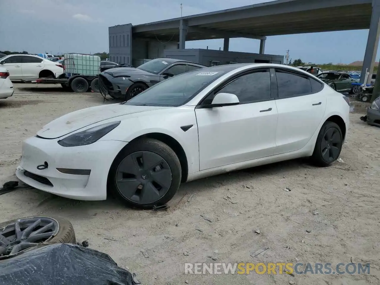 1 fotografías del automóvil dañado 5YJ3E1EA4PF567345 TESLA MODEL 3 2023