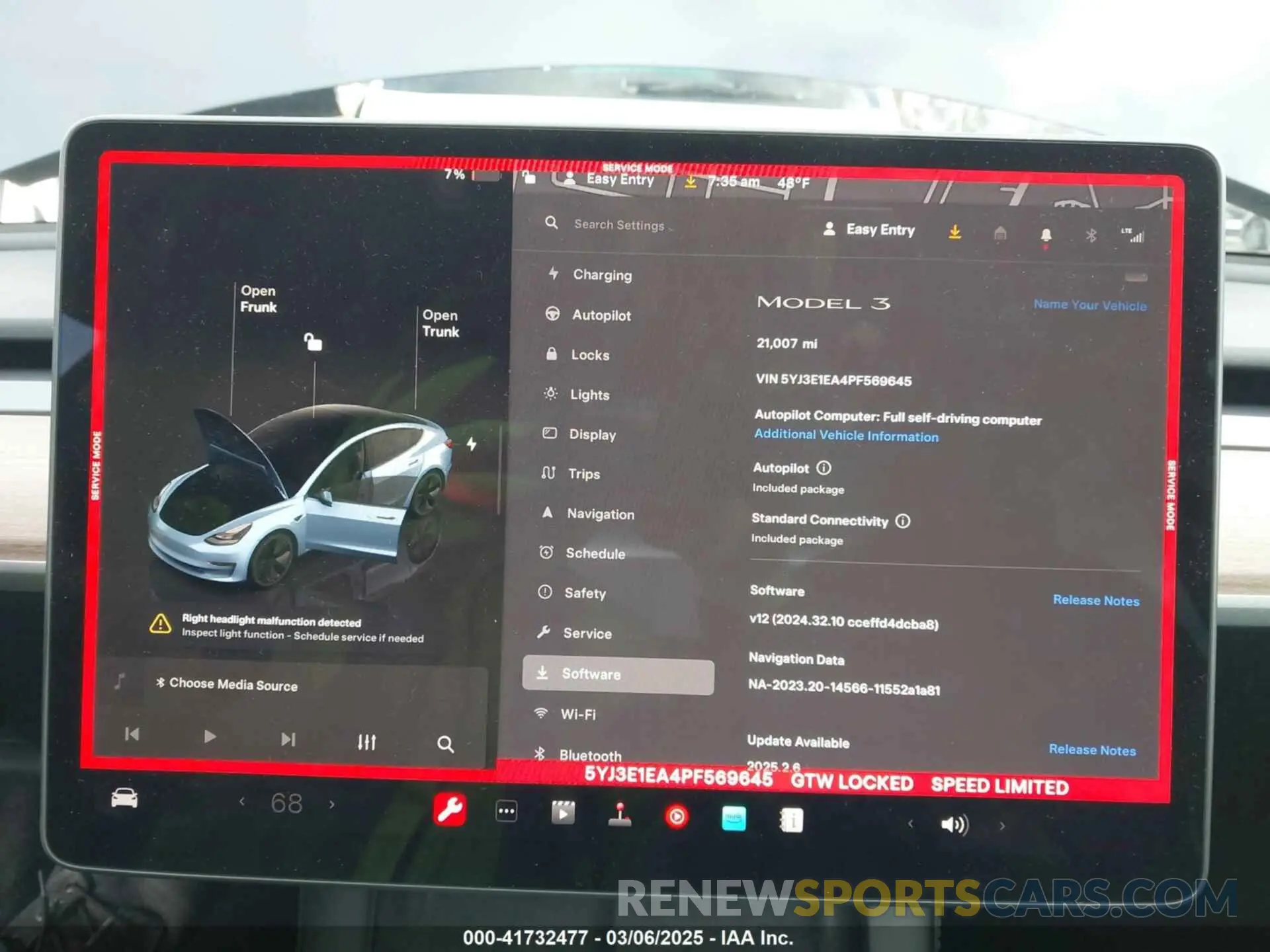 19 fotografías del automóvil dañado 5YJ3E1EA4PF569645 TESLA MODEL 3 2023