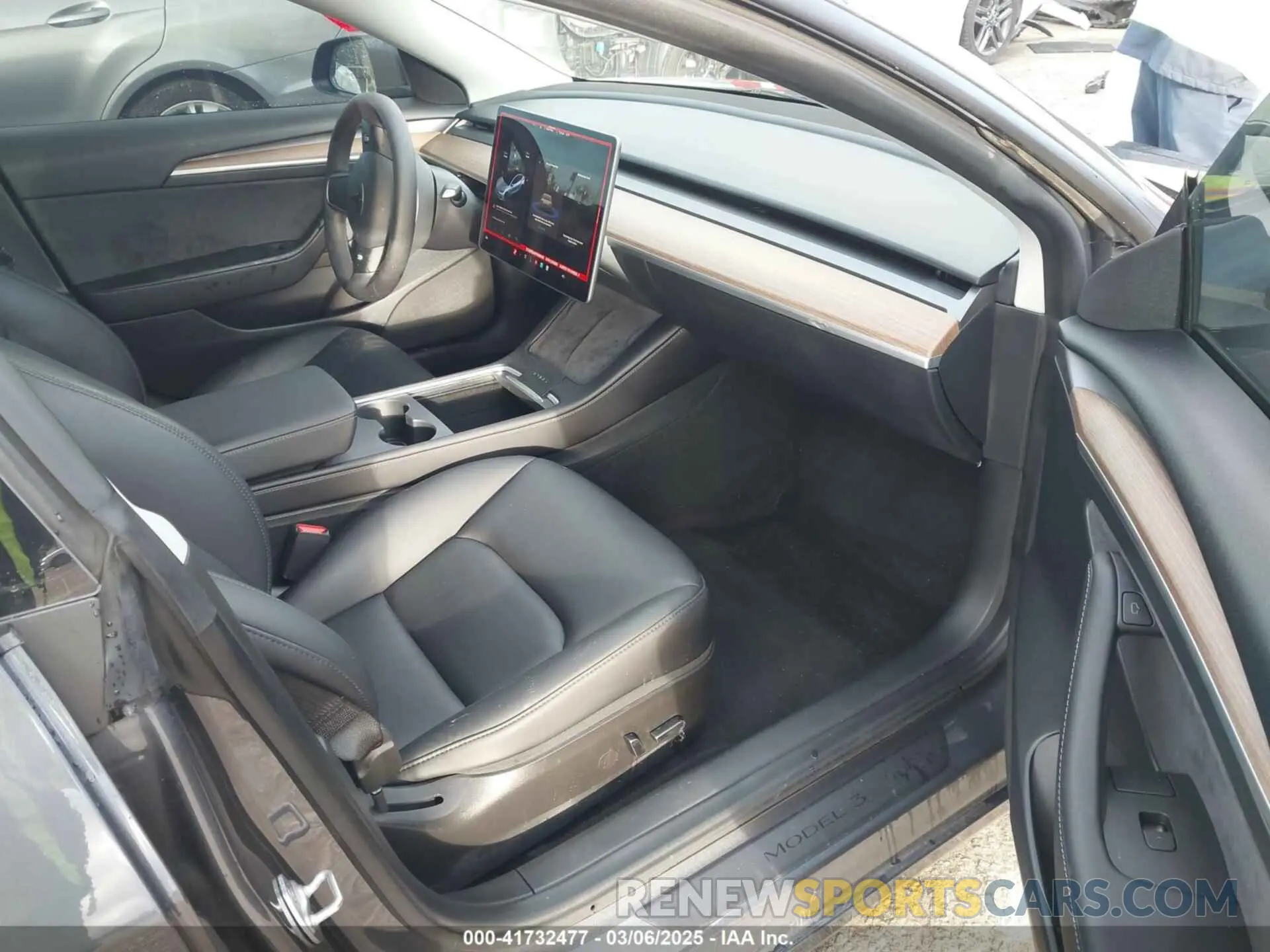 5 fotografías del automóvil dañado 5YJ3E1EA4PF569645 TESLA MODEL 3 2023
