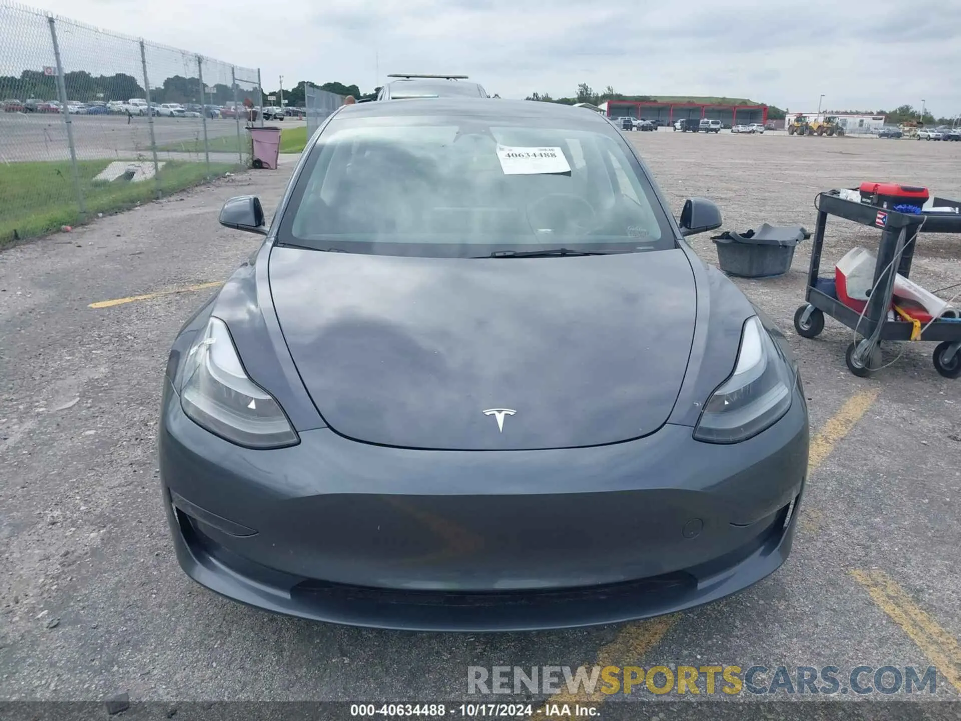13 fotografías del automóvil dañado 5YJ3E1EA4PF570469 TESLA MODEL 3 2023