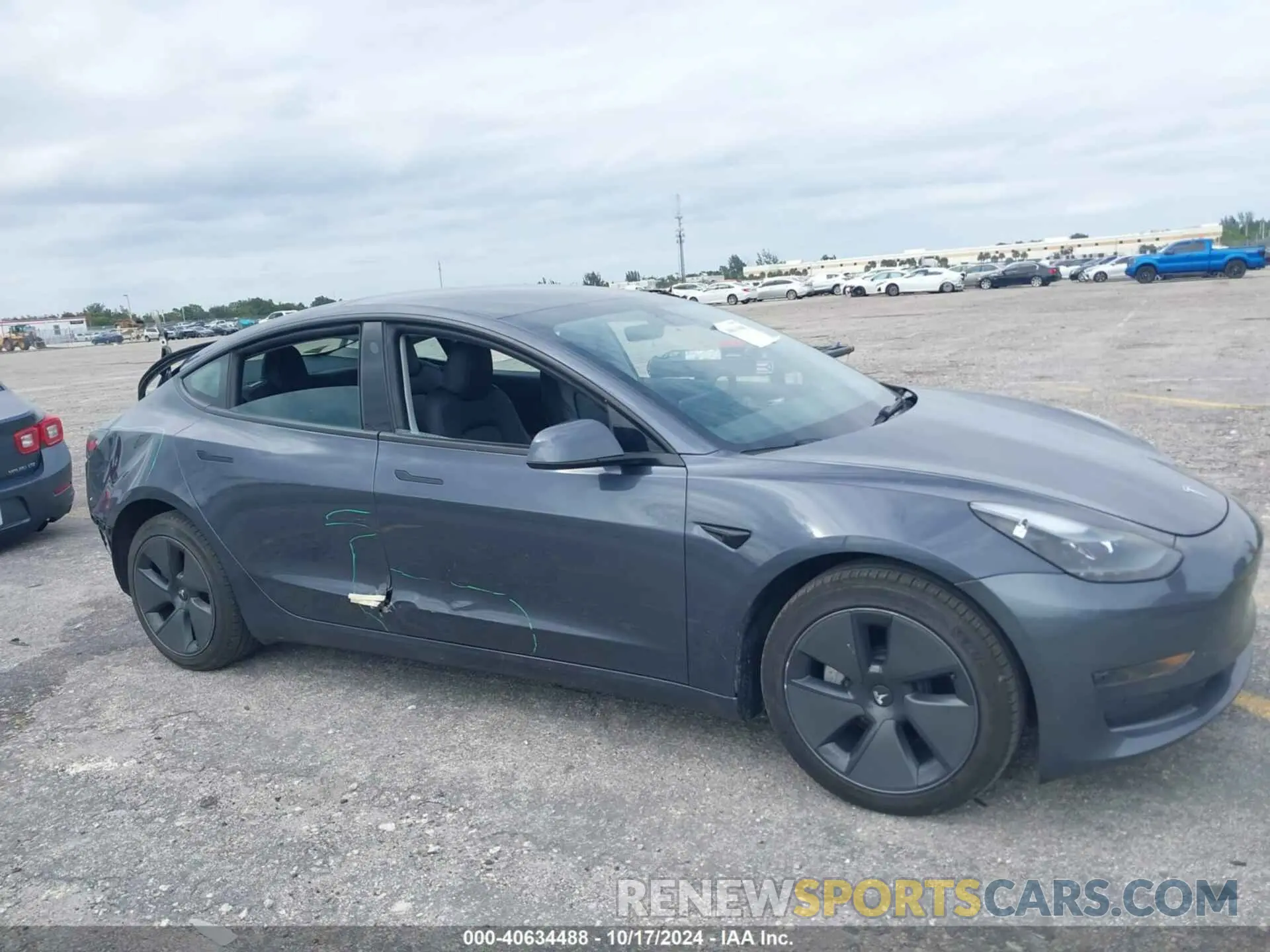 14 fotografías del automóvil dañado 5YJ3E1EA4PF570469 TESLA MODEL 3 2023