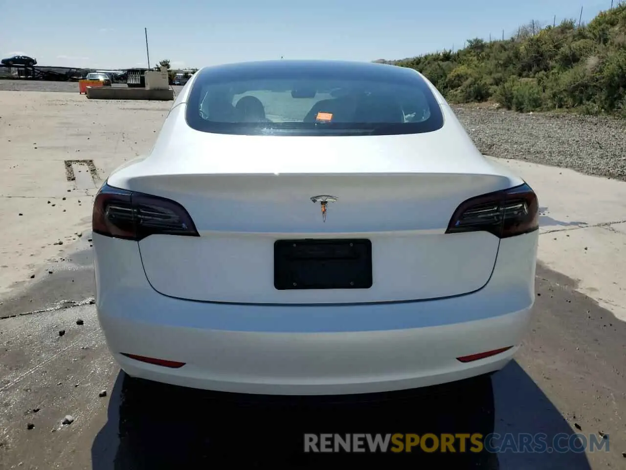 6 fotografías del automóvil dañado 5YJ3E1EA4PF571248 TESLA MODEL 3 2023