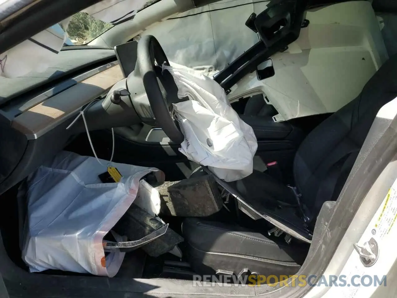 7 fotografías del automóvil dañado 5YJ3E1EA4PF571248 TESLA MODEL 3 2023