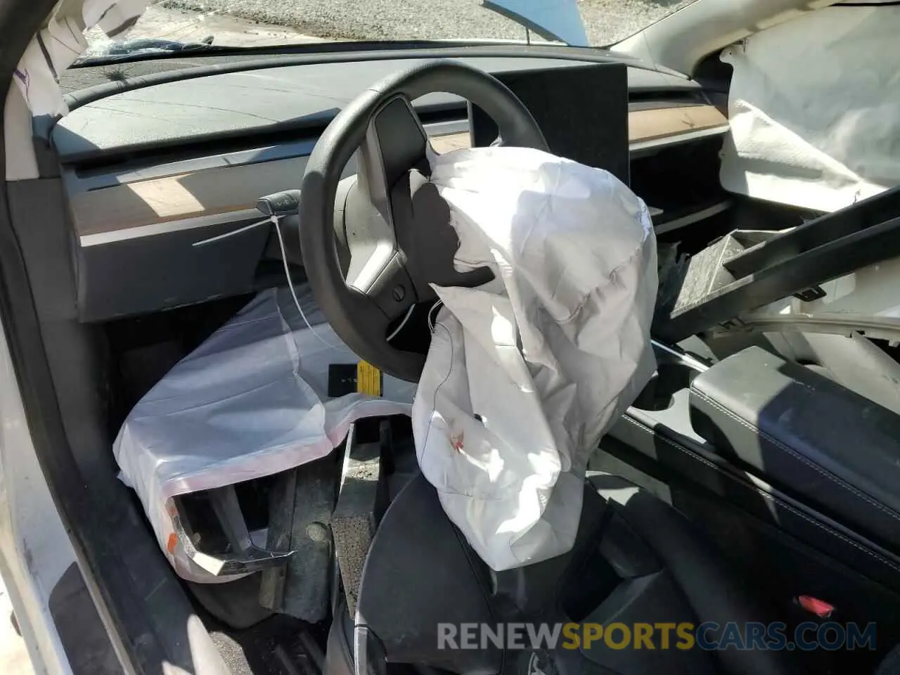 8 fotografías del automóvil dañado 5YJ3E1EA4PF571248 TESLA MODEL 3 2023
