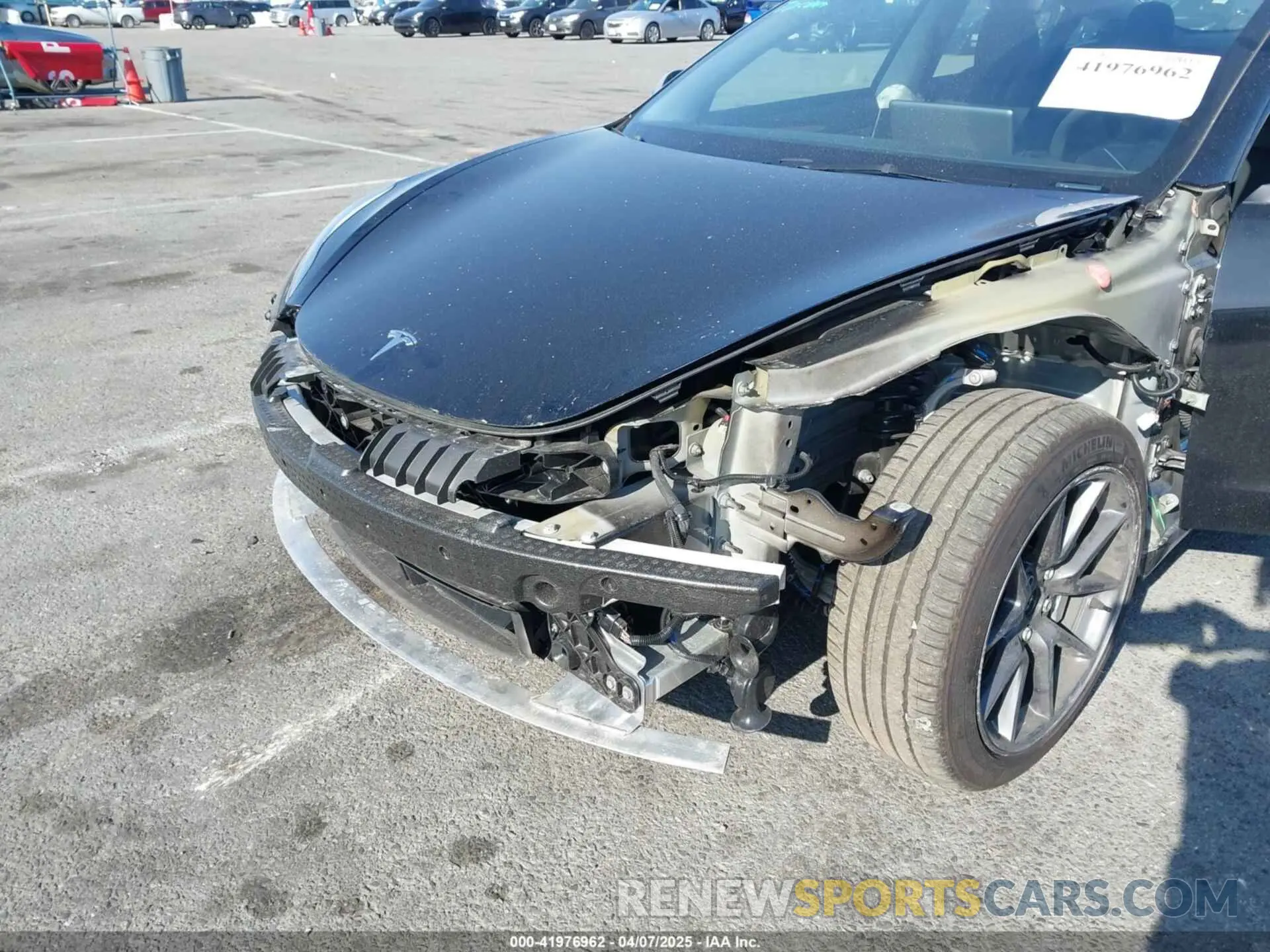6 fotografías del automóvil dañado 5YJ3E1EA4PF571895 TESLA MODEL 3 2023