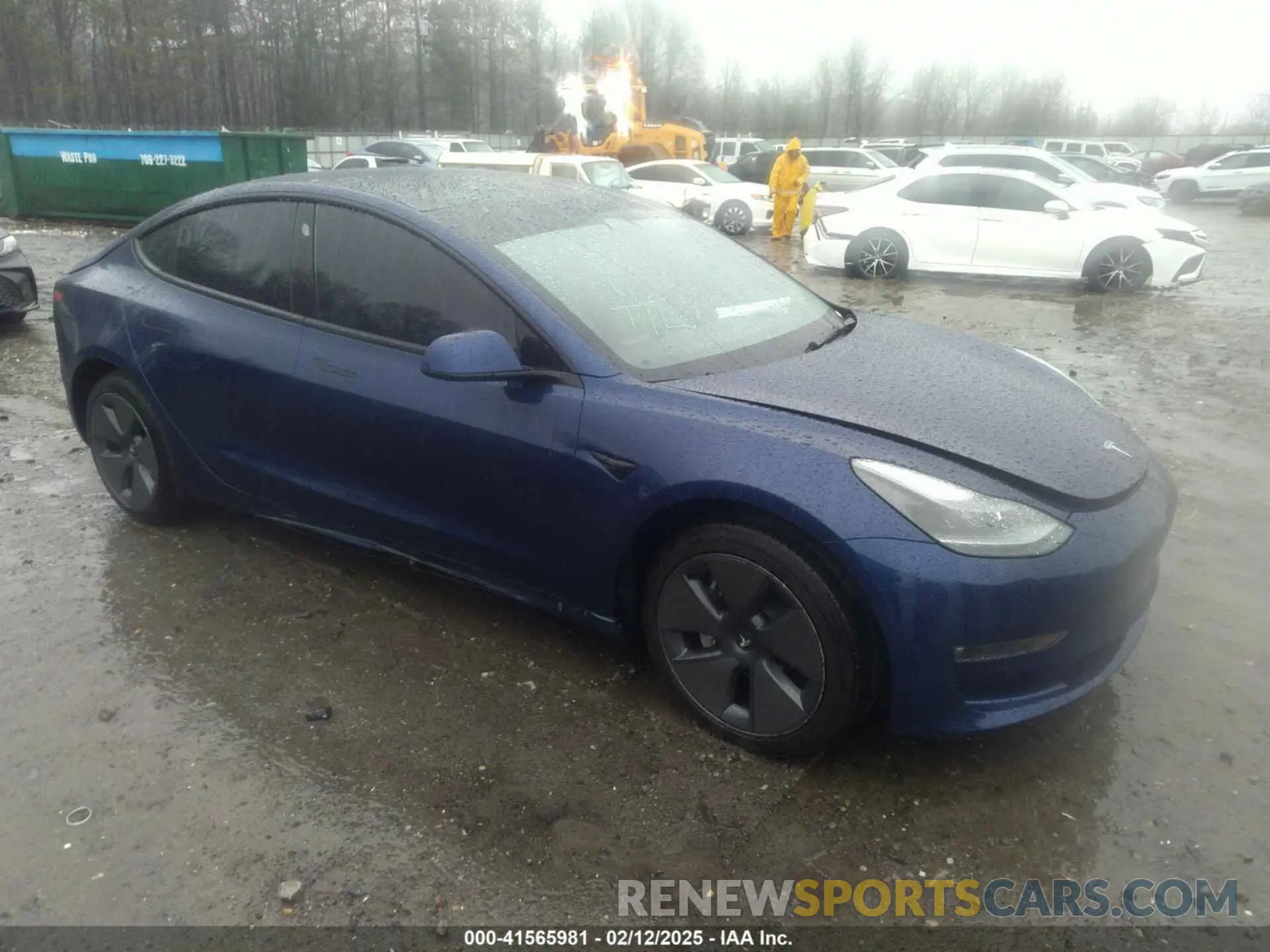 1 fotografías del automóvil dañado 5YJ3E1EA4PF576045 TESLA MODEL 3 2023