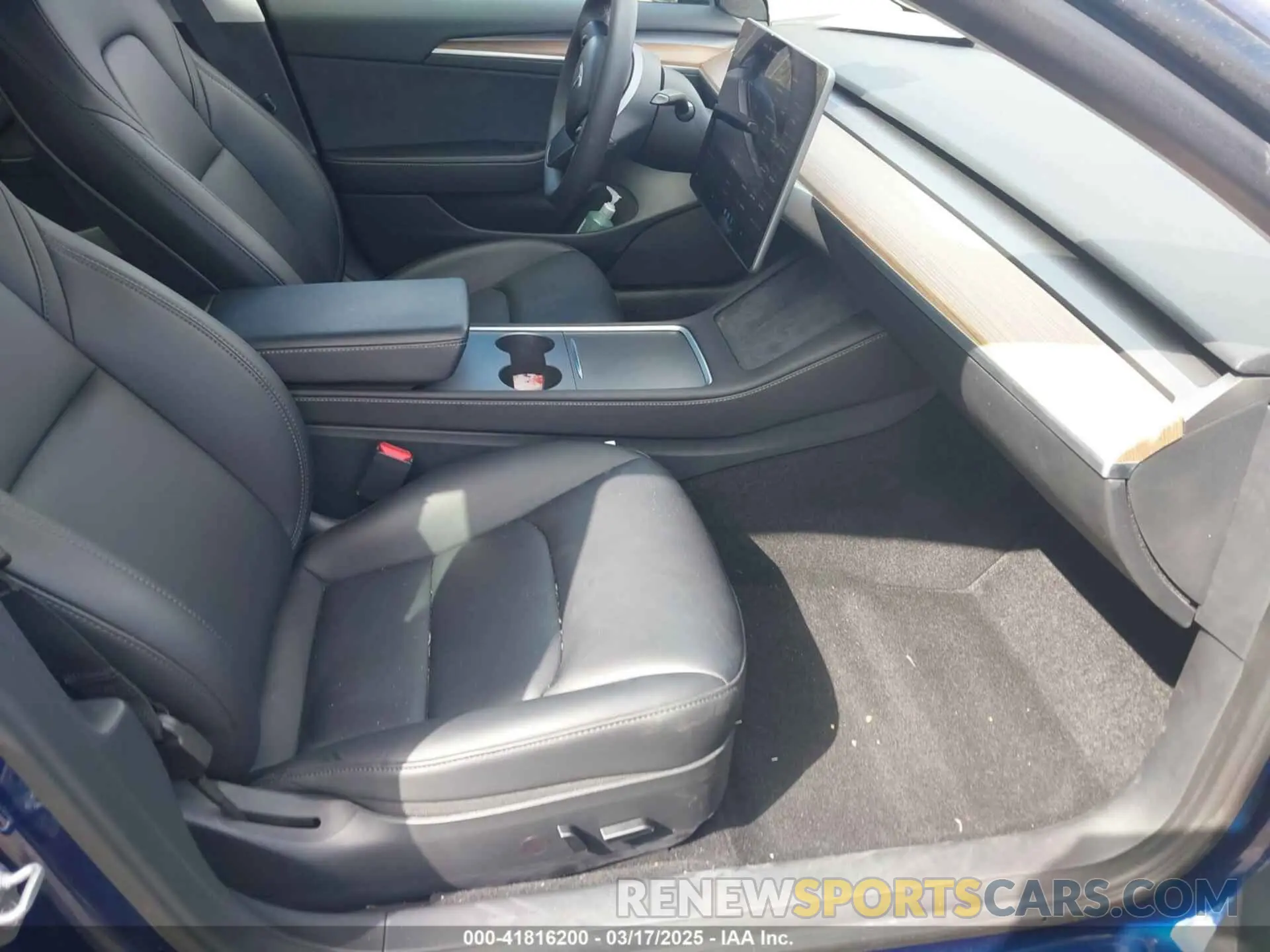 5 fotografías del automóvil dañado 5YJ3E1EA4PF581441 TESLA MODEL 3 2023