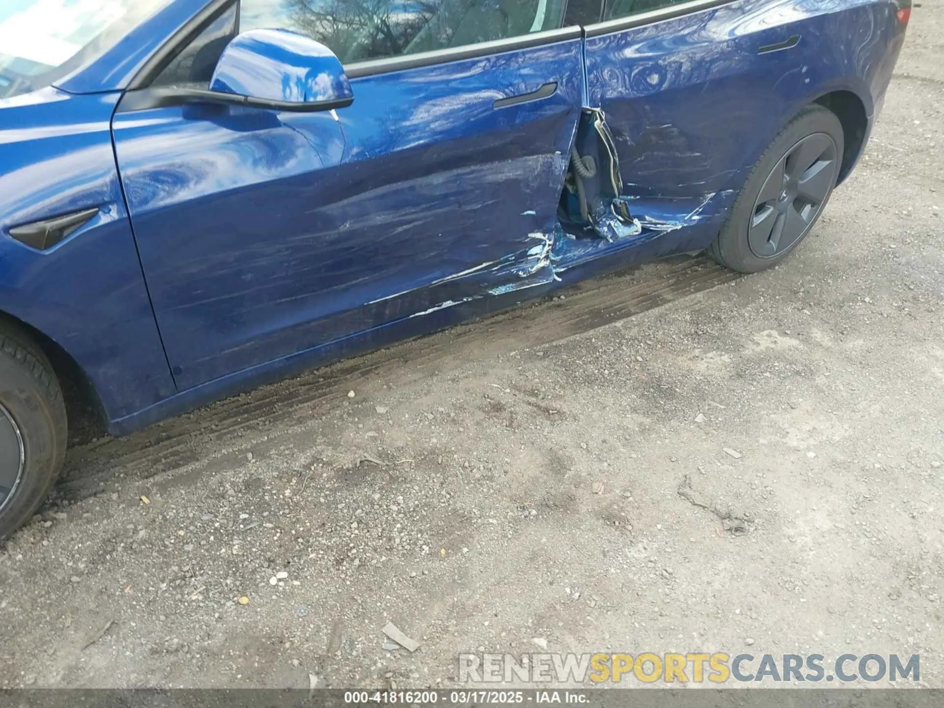 6 fotografías del automóvil dañado 5YJ3E1EA4PF581441 TESLA MODEL 3 2023