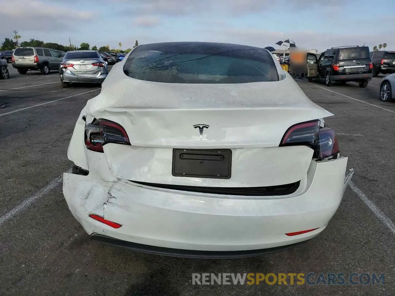 6 fotografías del automóvil dañado 5YJ3E1EA4PF581973 TESLA MODEL 3 2023