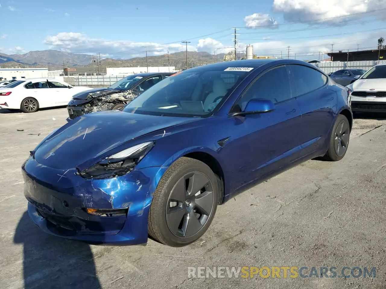1 fotografías del automóvil dañado 5YJ3E1EA4PF590415 TESLA MODEL 3 2023