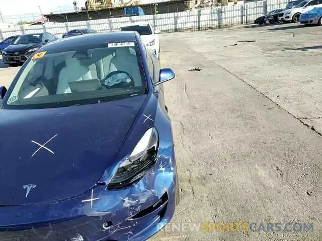 10 fotografías del automóvil dañado 5YJ3E1EA4PF590415 TESLA MODEL 3 2023