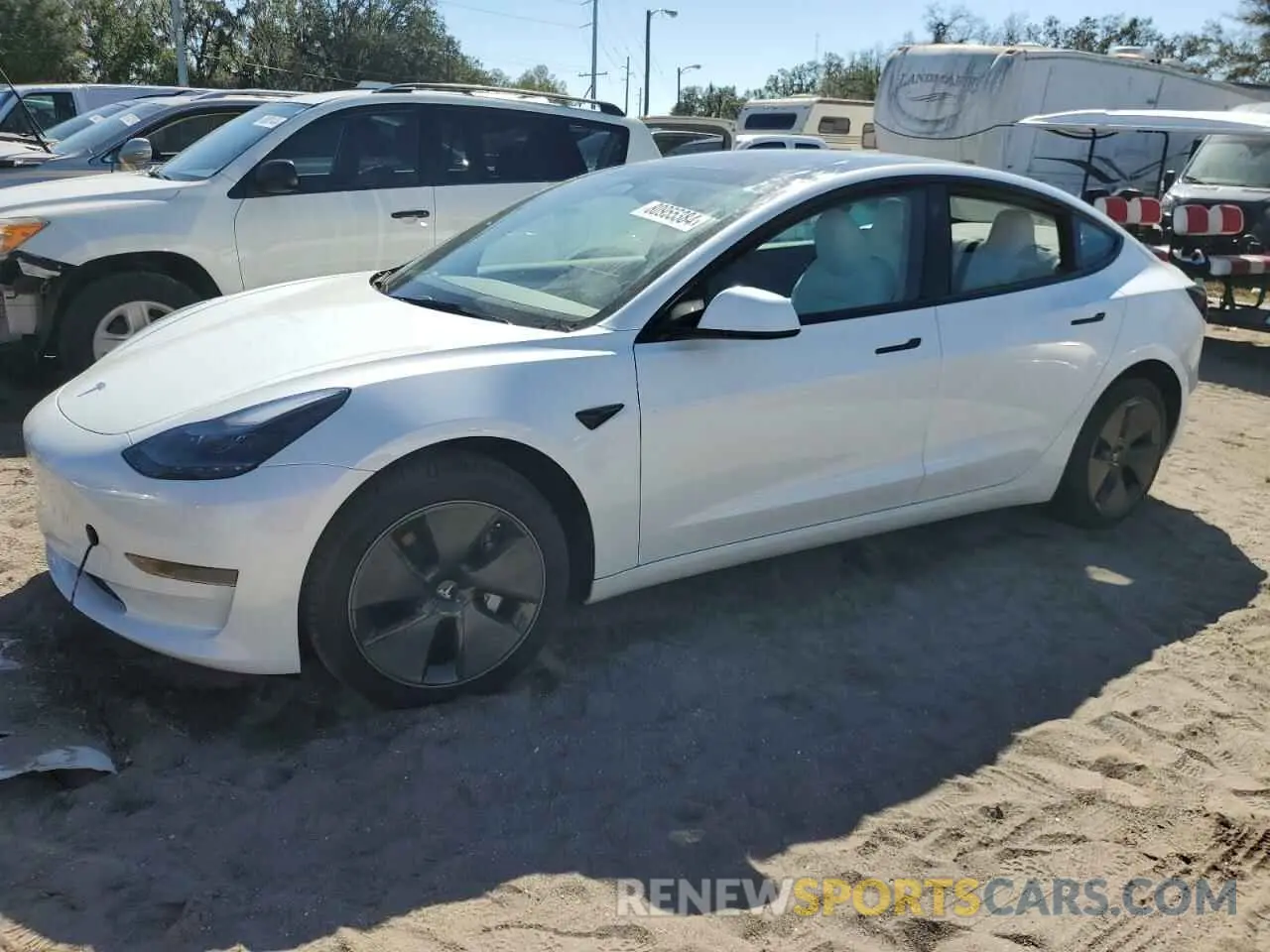 1 fotografías del automóvil dañado 5YJ3E1EA4PF594495 TESLA MODEL 3 2023
