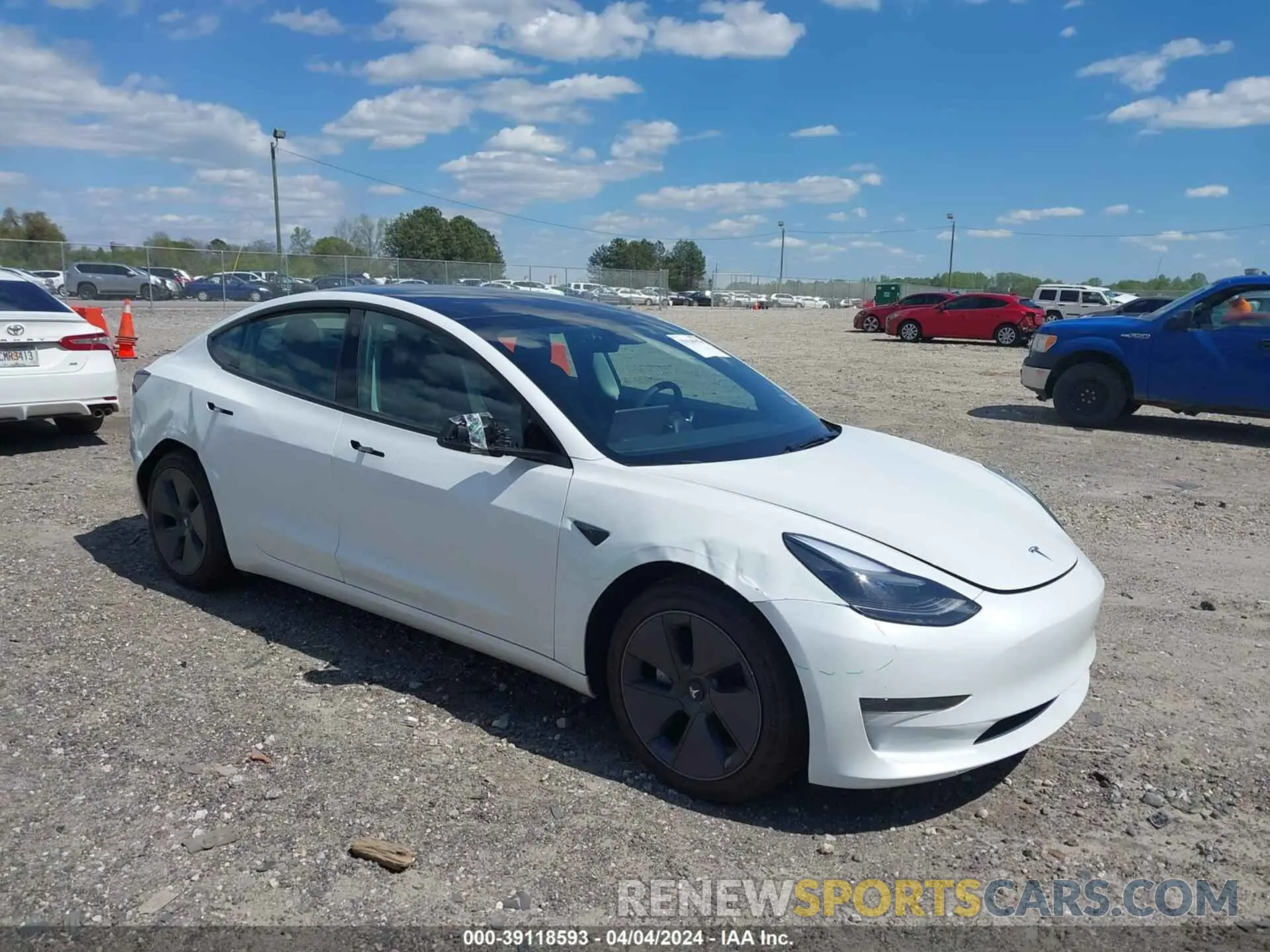 1 fotografías del automóvil dañado 5YJ3E1EA4PF599602 TESLA MODEL 3 2023
