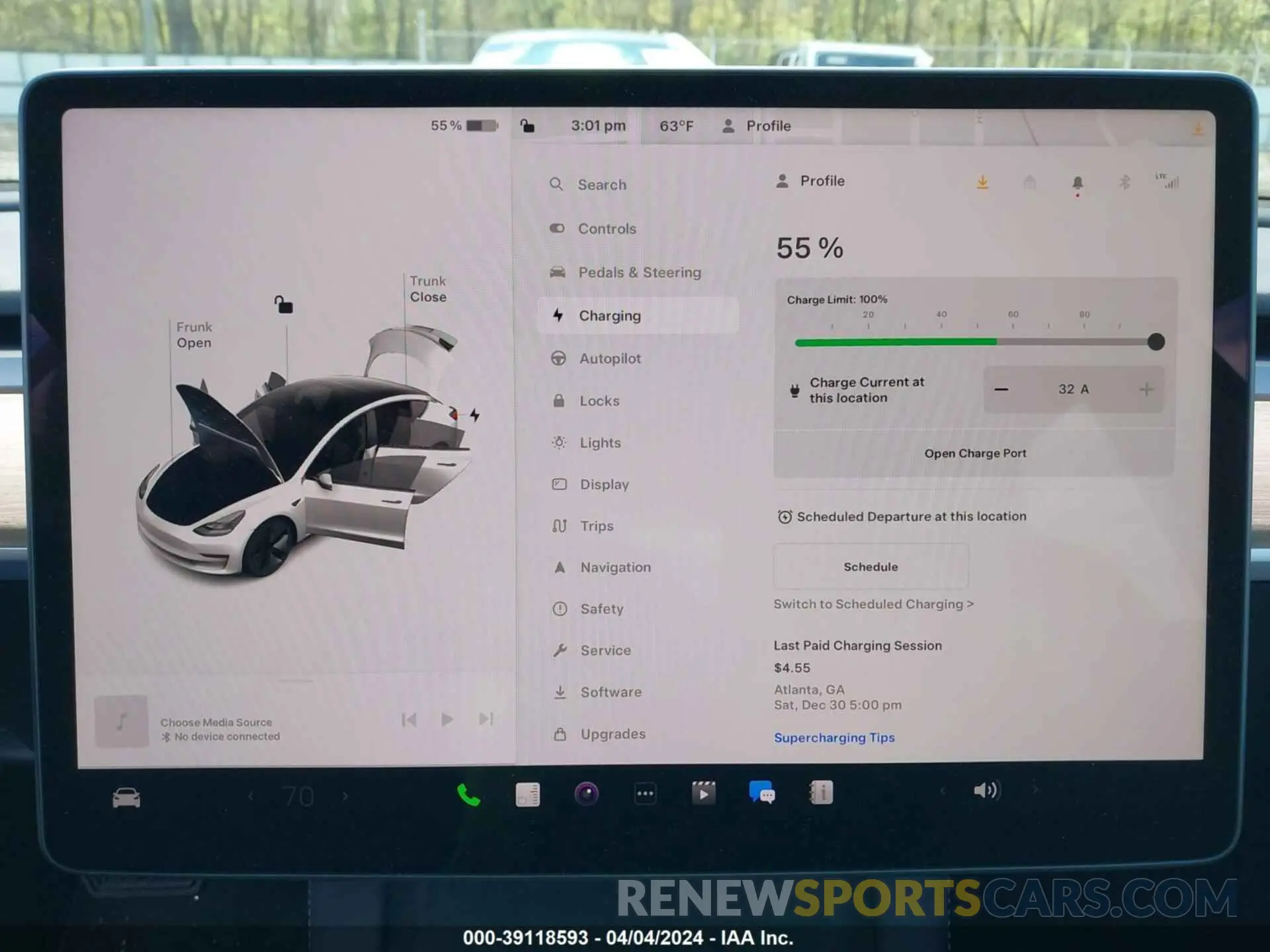16 fotografías del automóvil dañado 5YJ3E1EA4PF599602 TESLA MODEL 3 2023