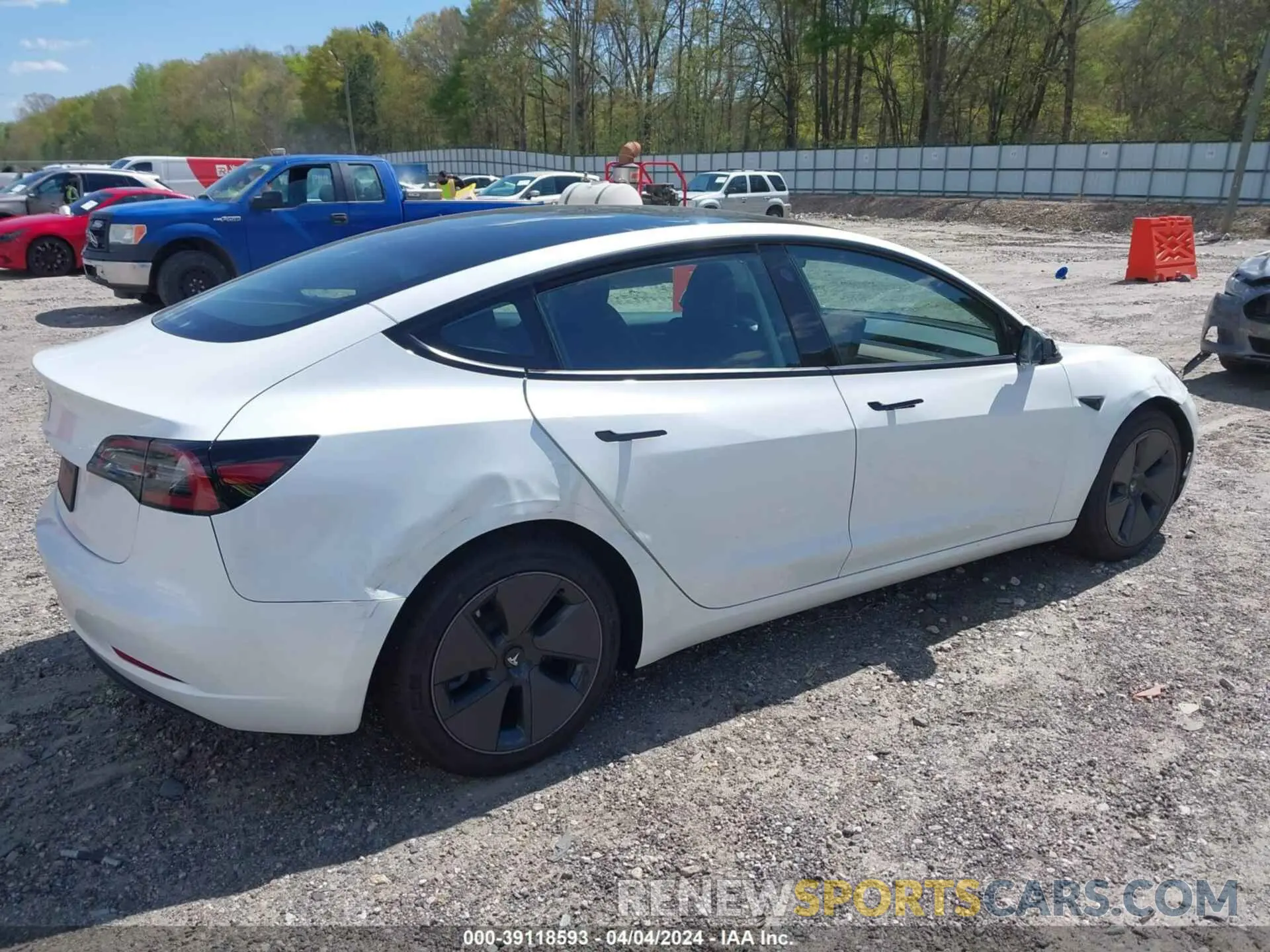 6 fotografías del automóvil dañado 5YJ3E1EA4PF599602 TESLA MODEL 3 2023