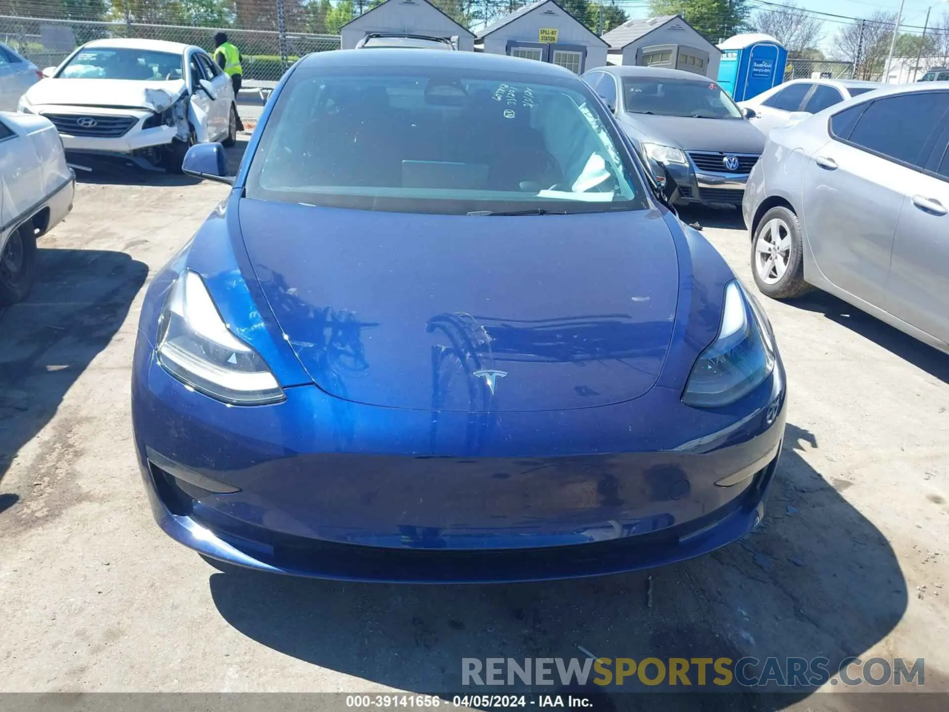 11 fotografías del automóvil dañado 5YJ3E1EA4PF603812 TESLA MODEL 3 2023