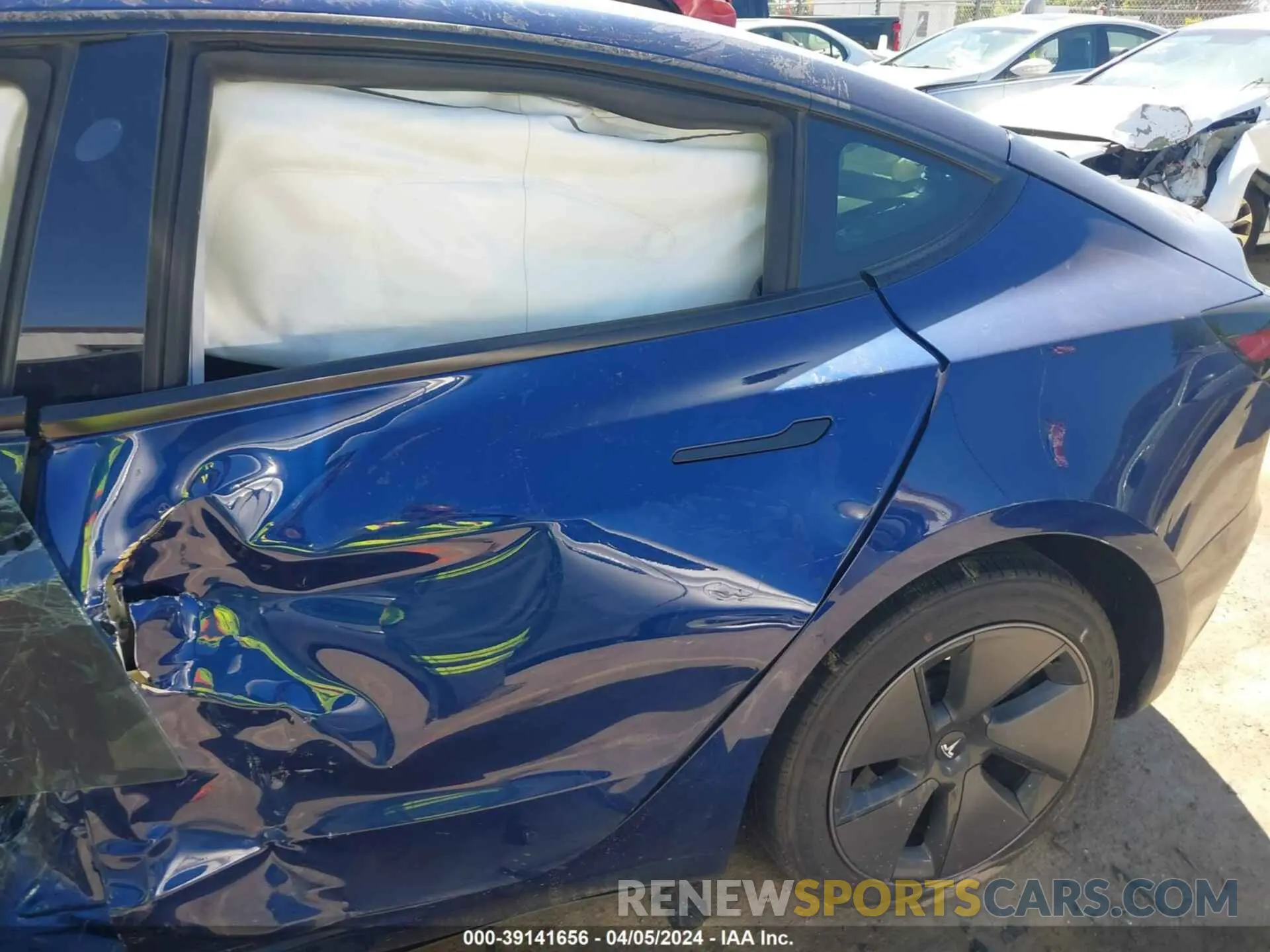 18 fotografías del automóvil dañado 5YJ3E1EA4PF603812 TESLA MODEL 3 2023