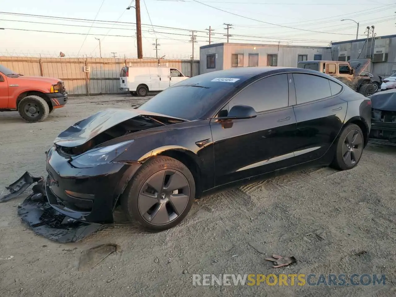 1 fotografías del automóvil dañado 5YJ3E1EA4PF604121 TESLA MODEL 3 2023
