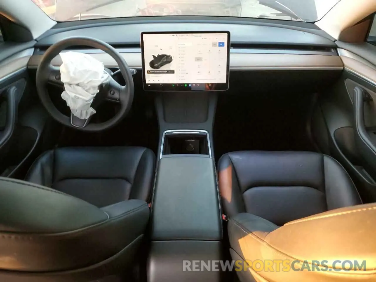 8 fotografías del automóvil dañado 5YJ3E1EA4PF604121 TESLA MODEL 3 2023