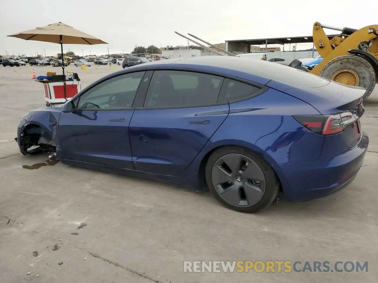 2 fotografías del automóvil dañado 5YJ3E1EA4PF612106 TESLA MODEL 3 2023