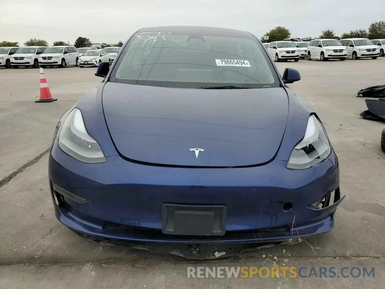 5 fotografías del automóvil dañado 5YJ3E1EA4PF612106 TESLA MODEL 3 2023