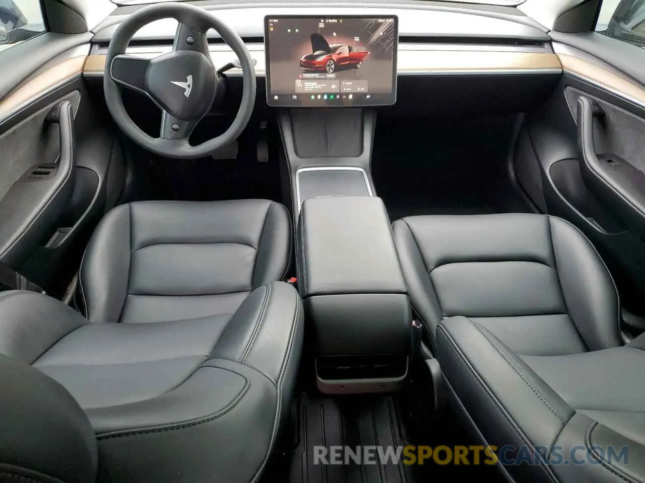 8 fotografías del automóvil dañado 5YJ3E1EA4PF612106 TESLA MODEL 3 2023