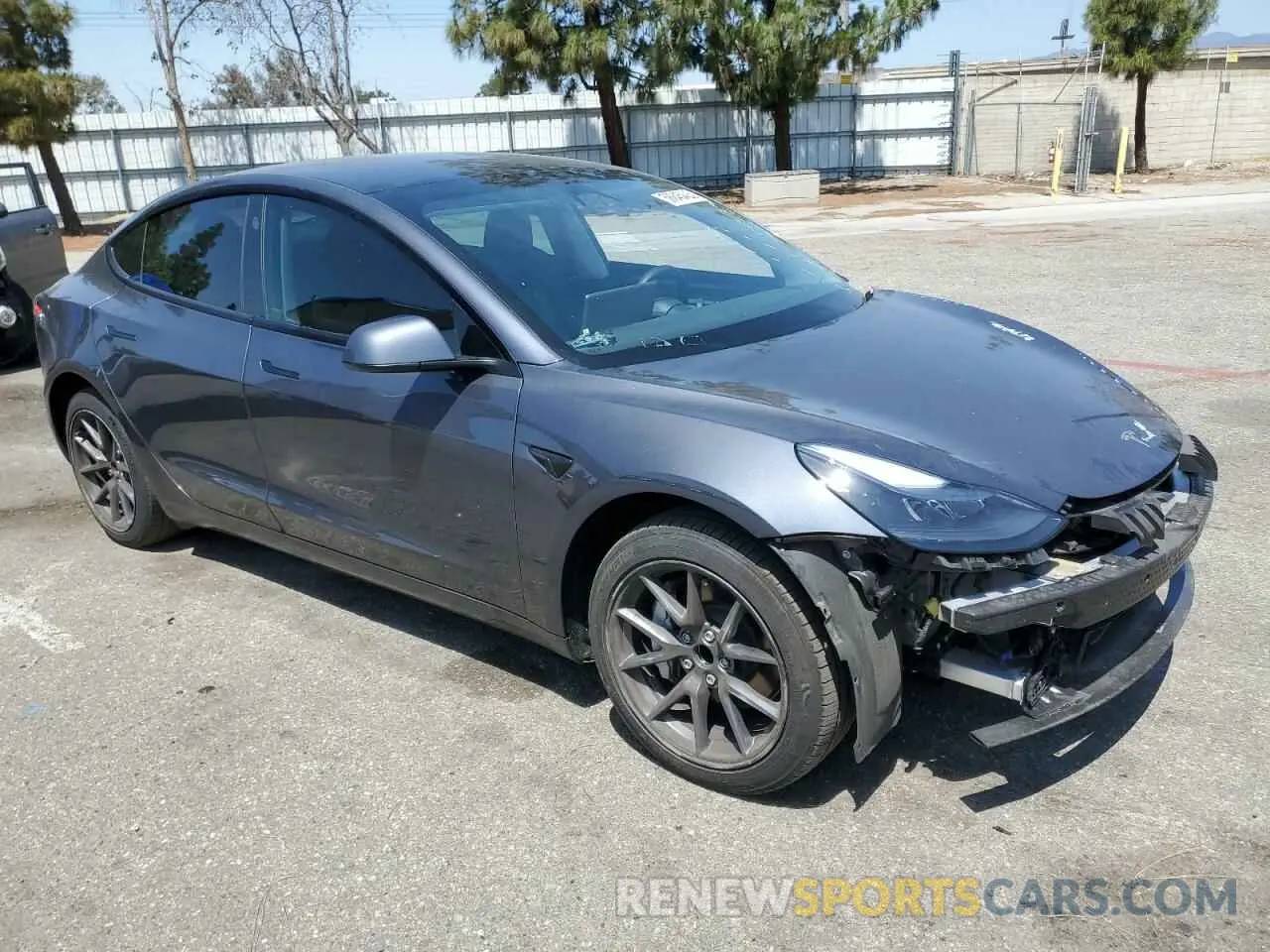 4 fotografías del automóvil dañado 5YJ3E1EA4PF615975 TESLA MODEL 3 2023
