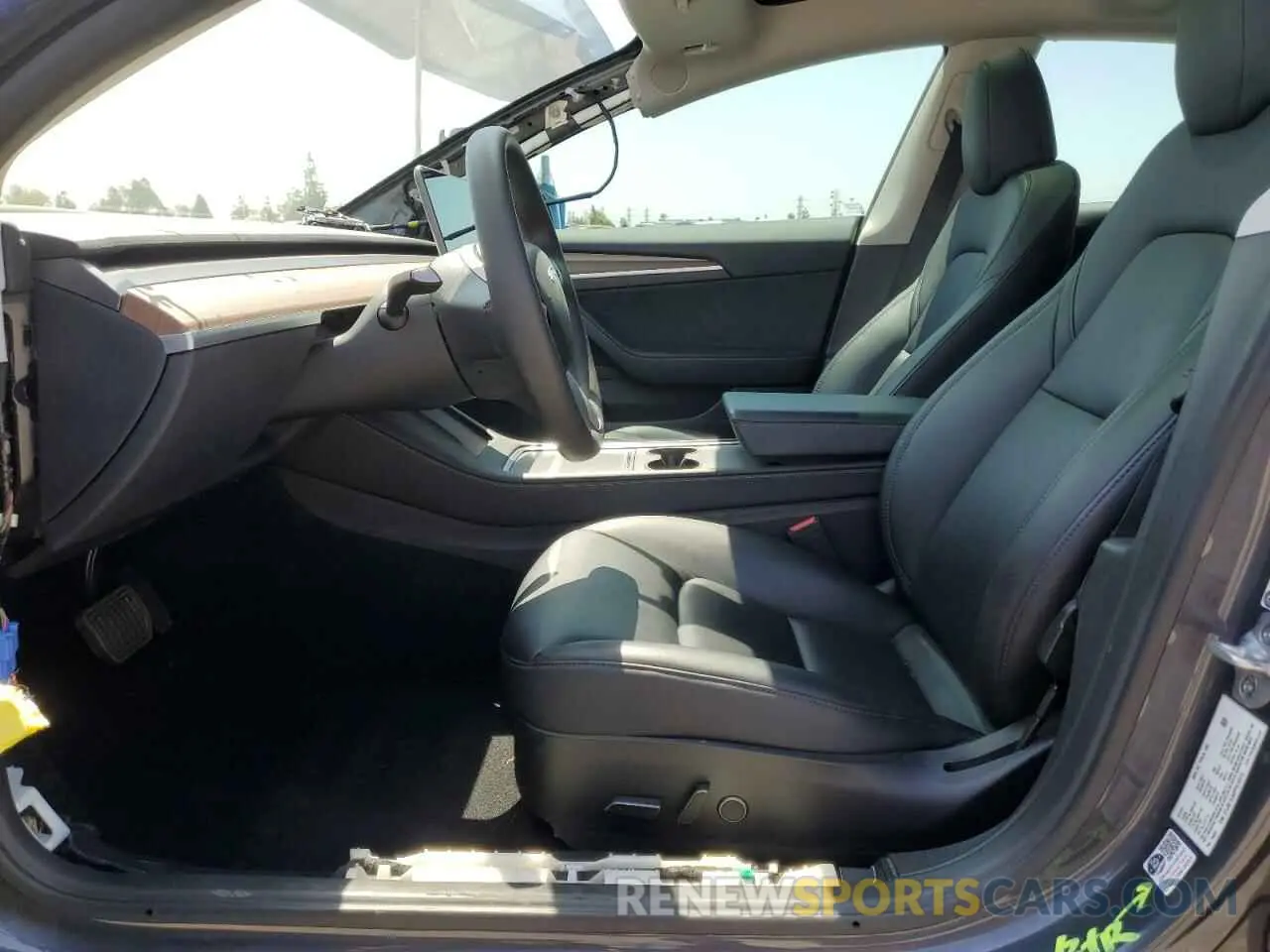 7 fotografías del automóvil dañado 5YJ3E1EA4PF615975 TESLA MODEL 3 2023