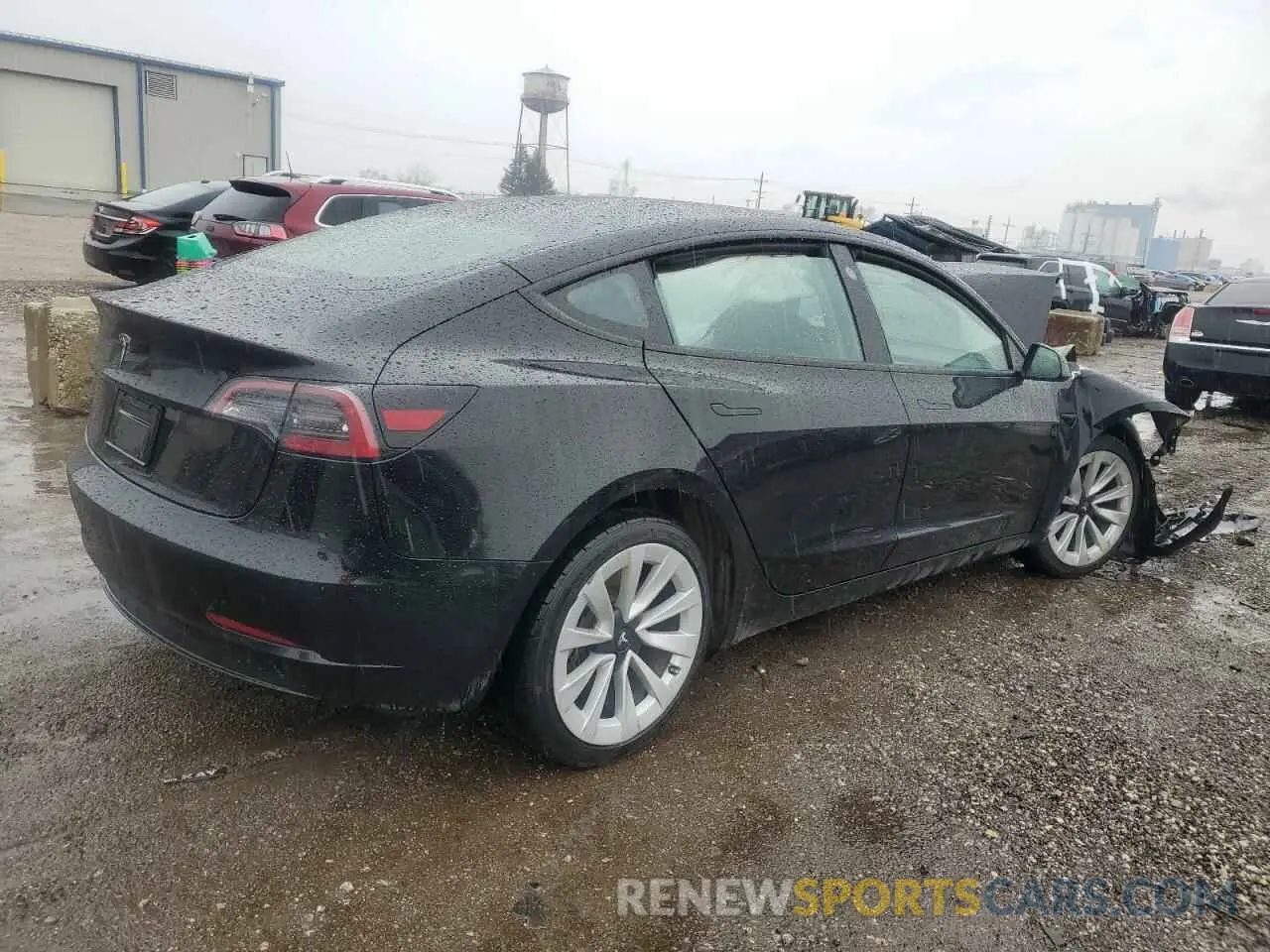 3 fotografías del automóvil dañado 5YJ3E1EA4PF641282 TESLA MODEL 3 2023