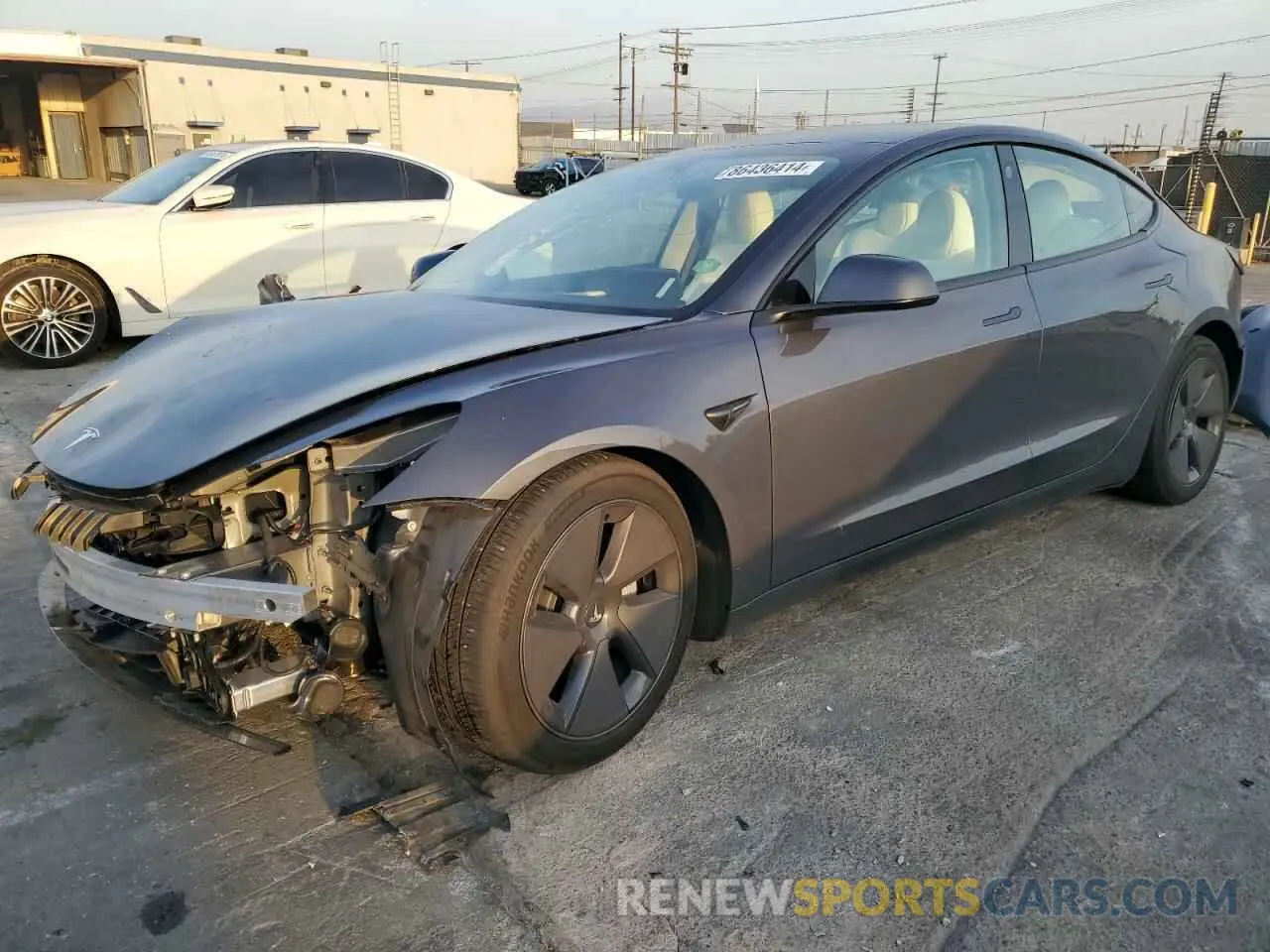 1 fotografías del automóvil dañado 5YJ3E1EA4PF645042 TESLA MODEL 3 2023