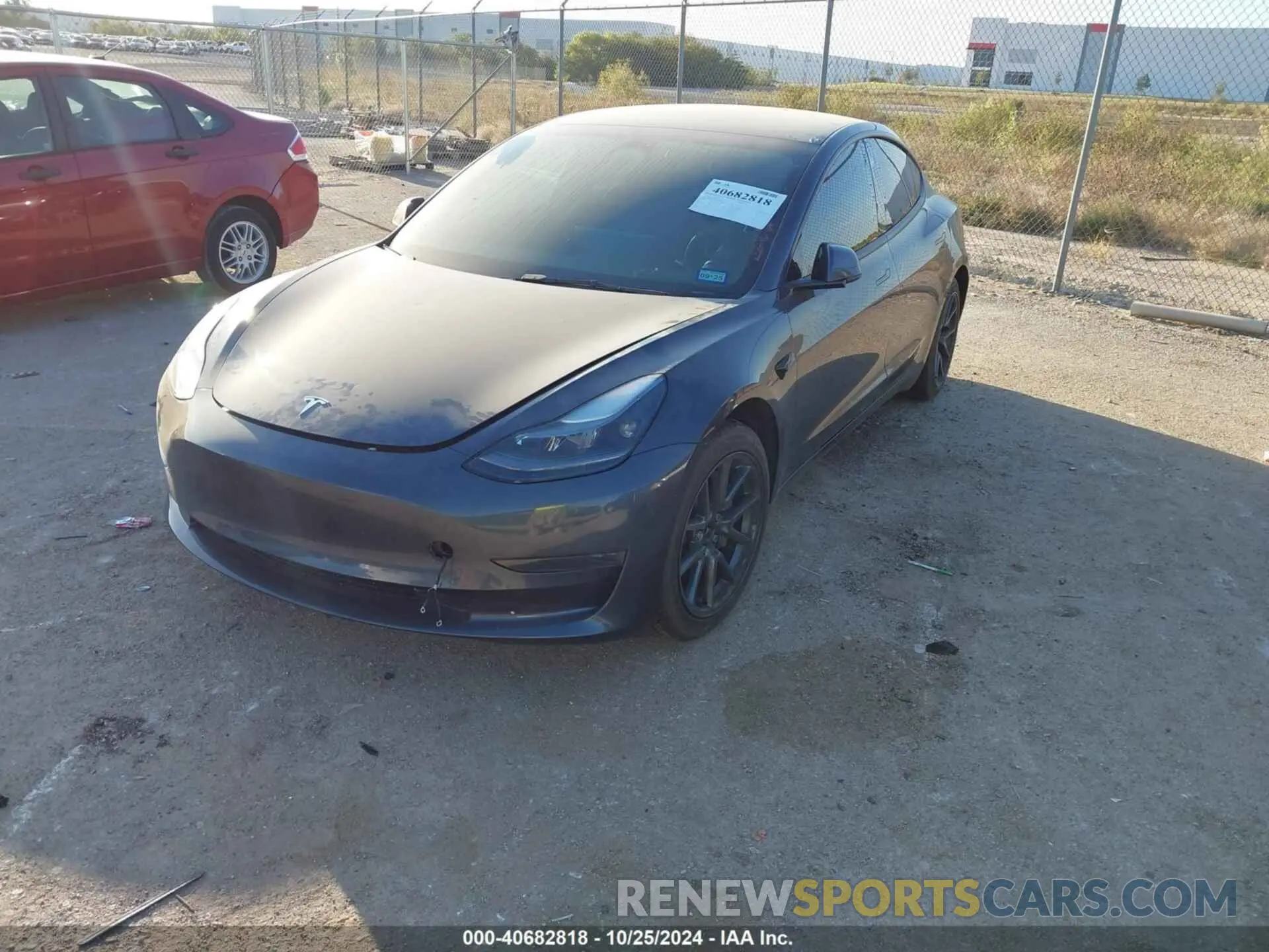 2 fotografías del automóvil dañado 5YJ3E1EA4PF649740 TESLA MODEL 3 2023