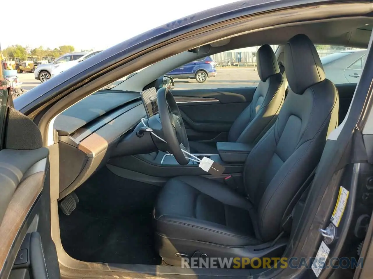 7 fotografías del automóvil dañado 5YJ3E1EA4PF665789 TESLA MODEL 3 2023