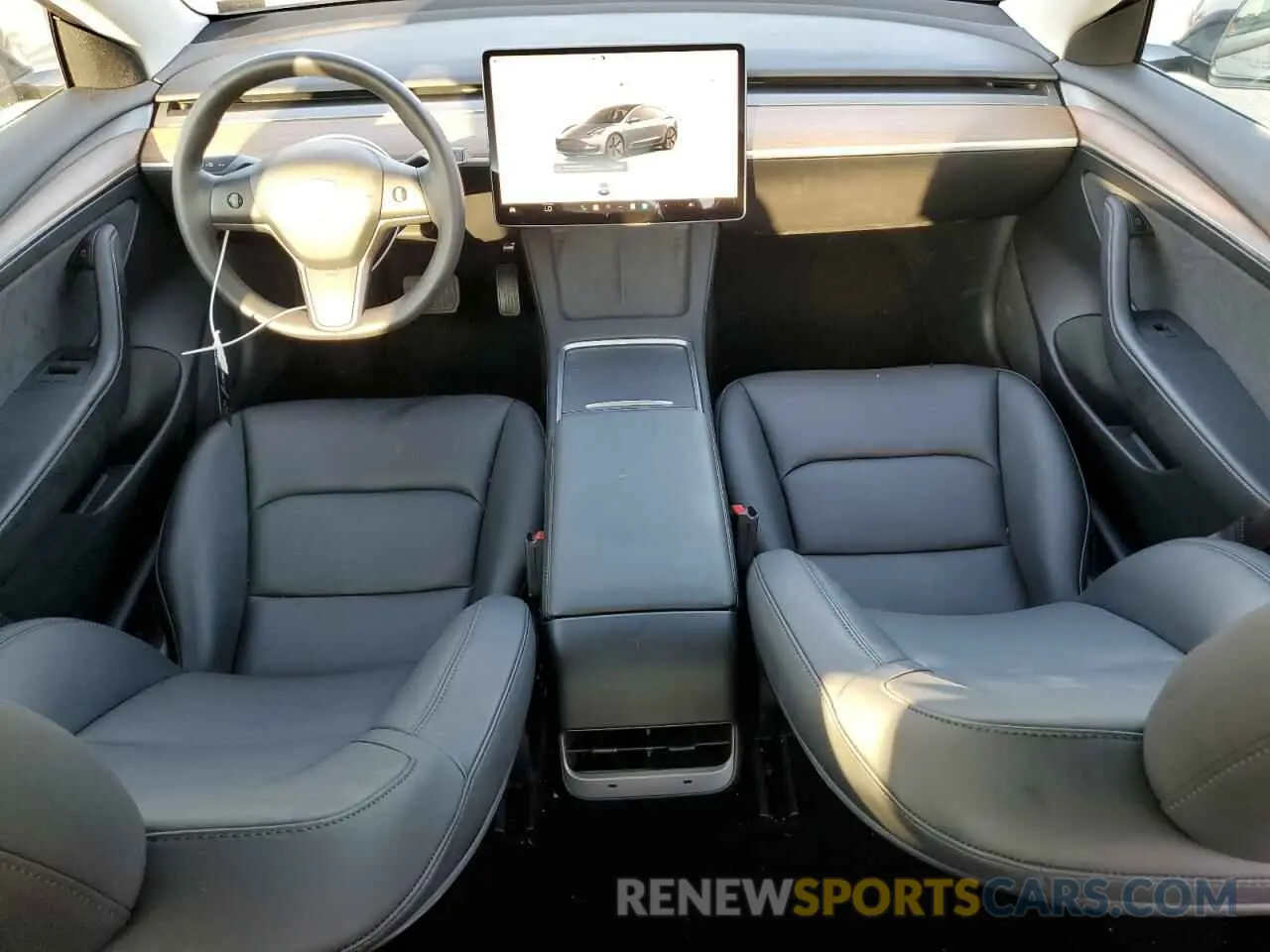 8 fotografías del automóvil dañado 5YJ3E1EA4PF665789 TESLA MODEL 3 2023