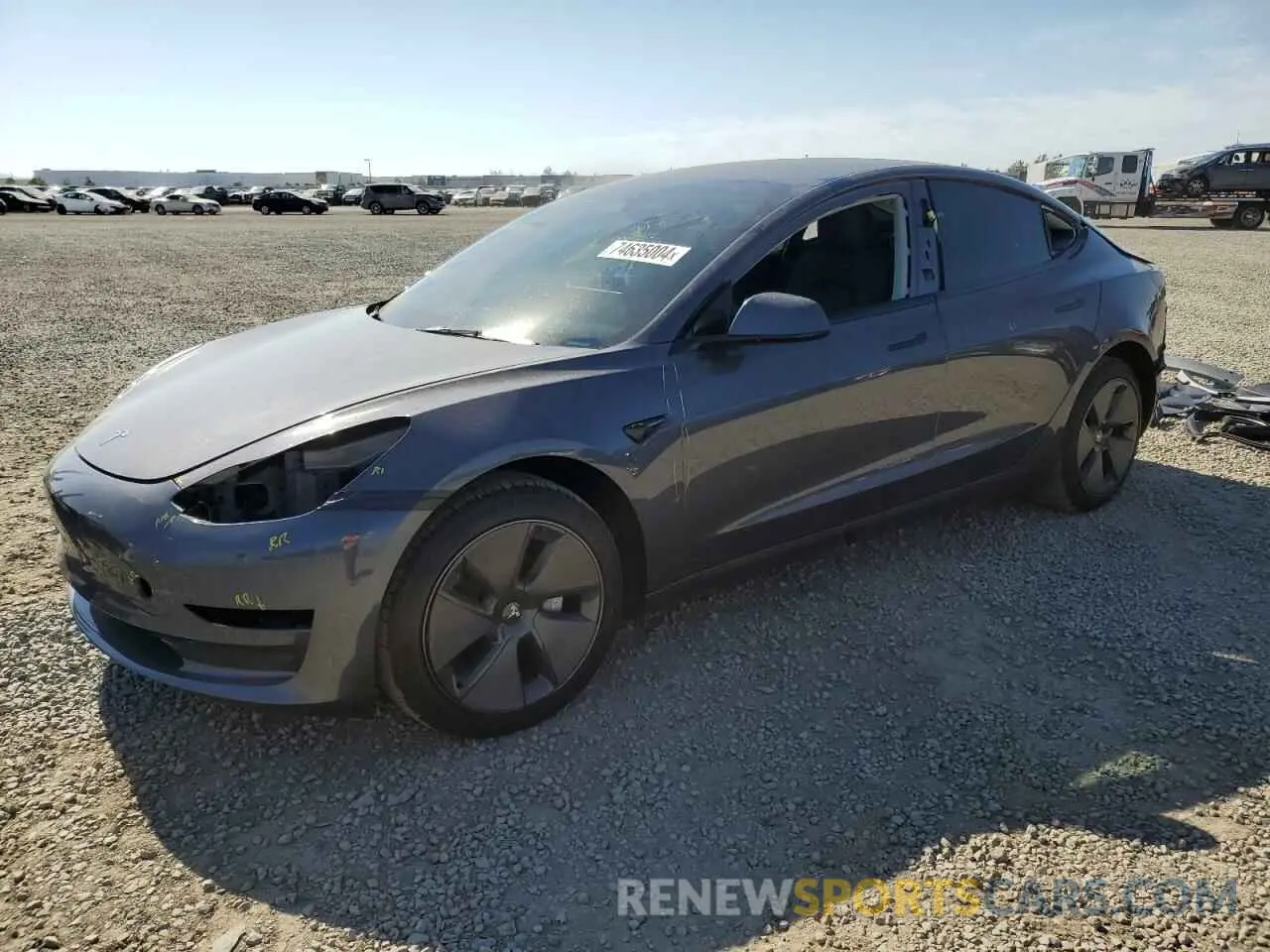 1 fotografías del automóvil dañado 5YJ3E1EA4PF666778 TESLA MODEL 3 2023