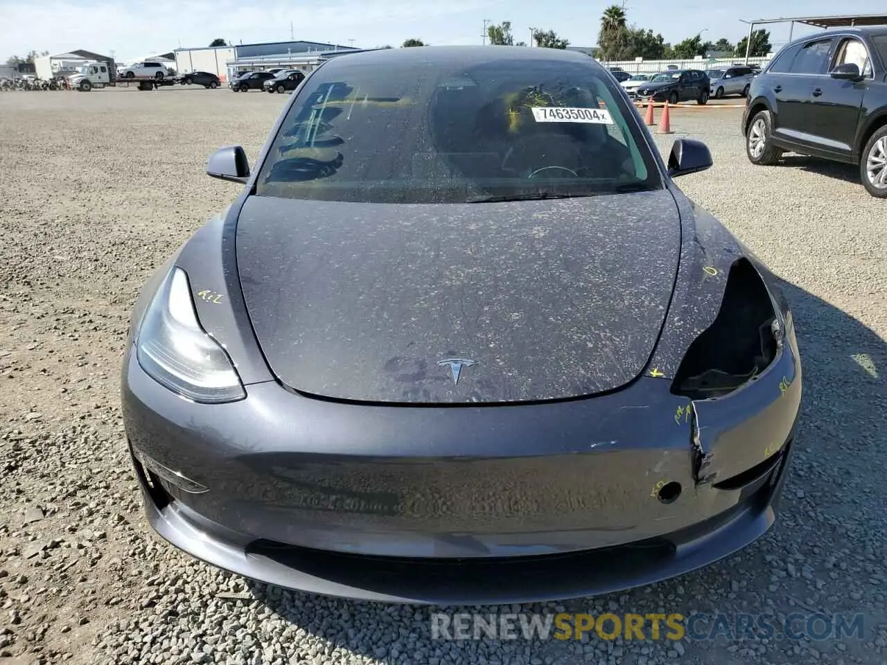 5 fotografías del automóvil dañado 5YJ3E1EA4PF666778 TESLA MODEL 3 2023