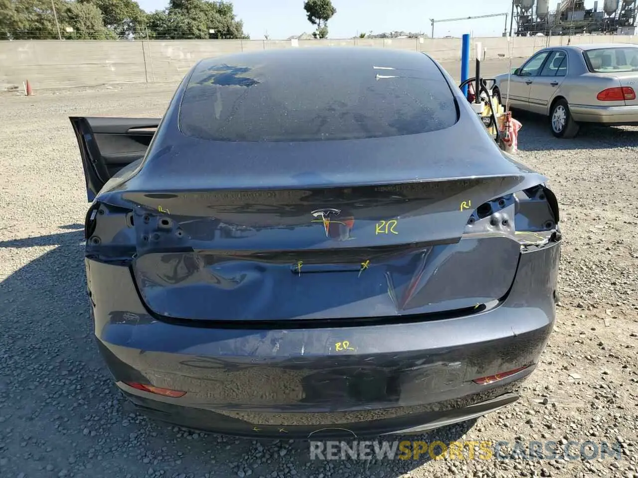 6 fotografías del automóvil dañado 5YJ3E1EA4PF666778 TESLA MODEL 3 2023